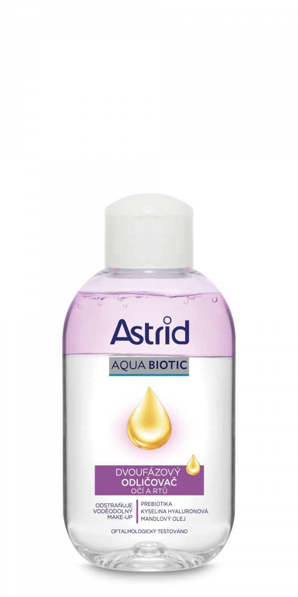 Packshot ASTRID Cleanser 125ml Eye MakeUp Remover BI-PHASE