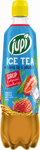 JUPI SIRUP ICETEA 07L ZELENY CAJ JAHODA 01 KFL20