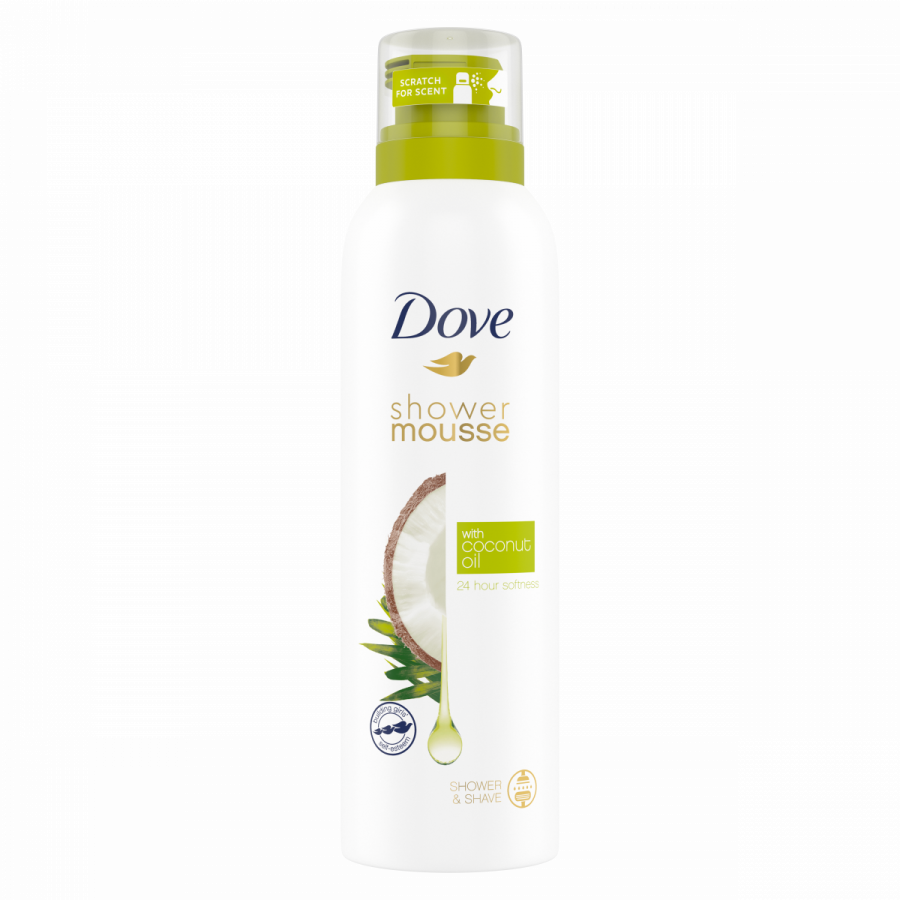 Dove Coconut shower mousse