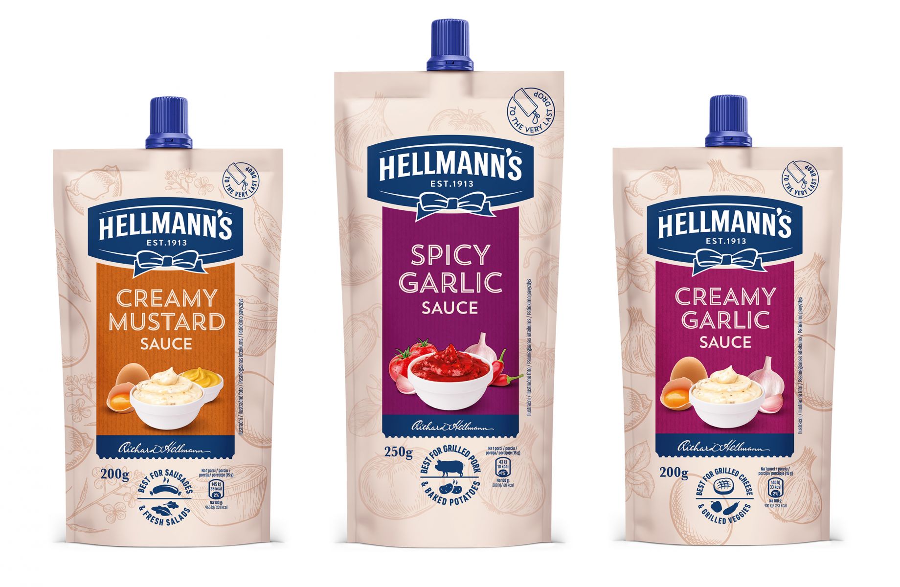 Hellmanns mustard sauce 200g kolaz