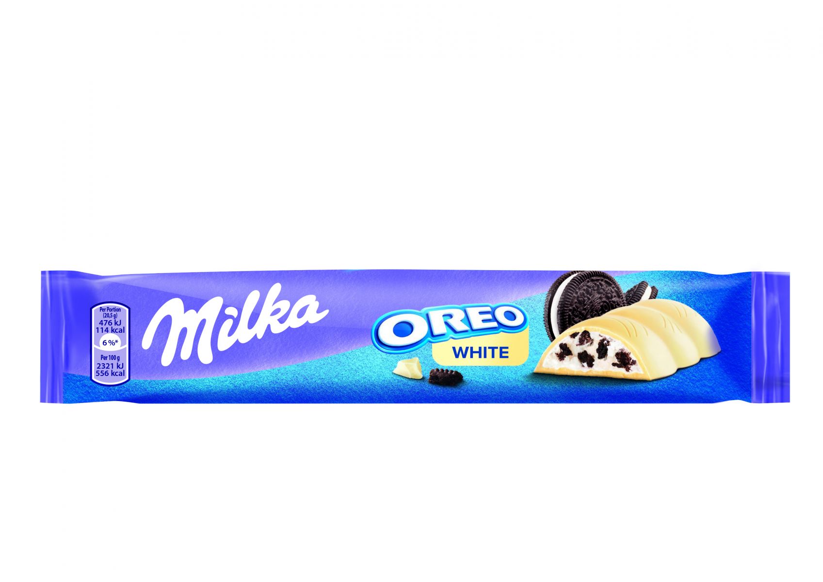 Milka Oreo White 41g front high res