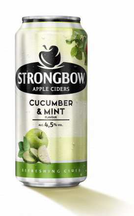 Strongbow Cucumber & Mint 44cl can wet VI