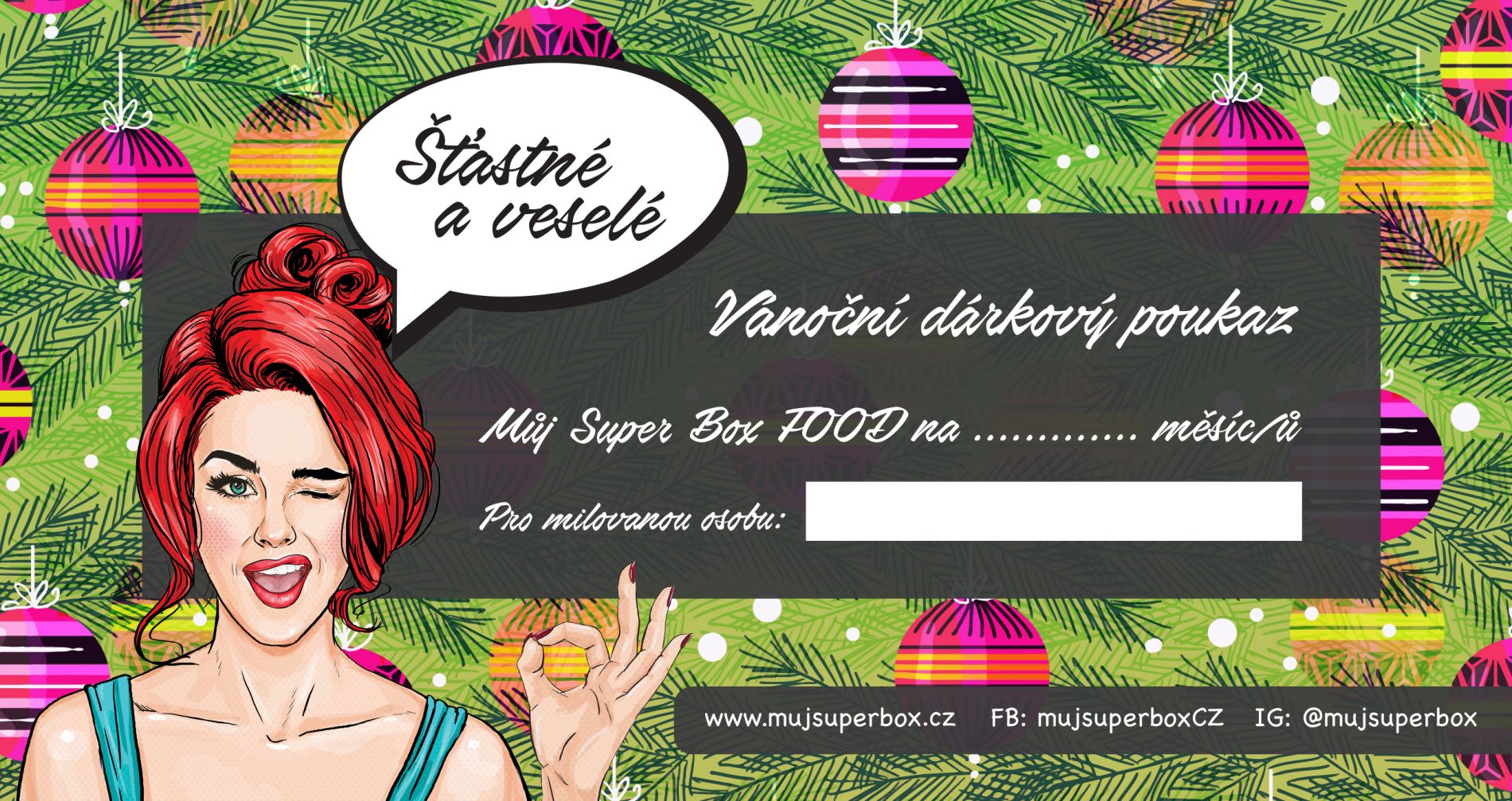 box voucher vanoce 20
