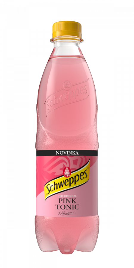 schweppes pink tonic 05 l PET